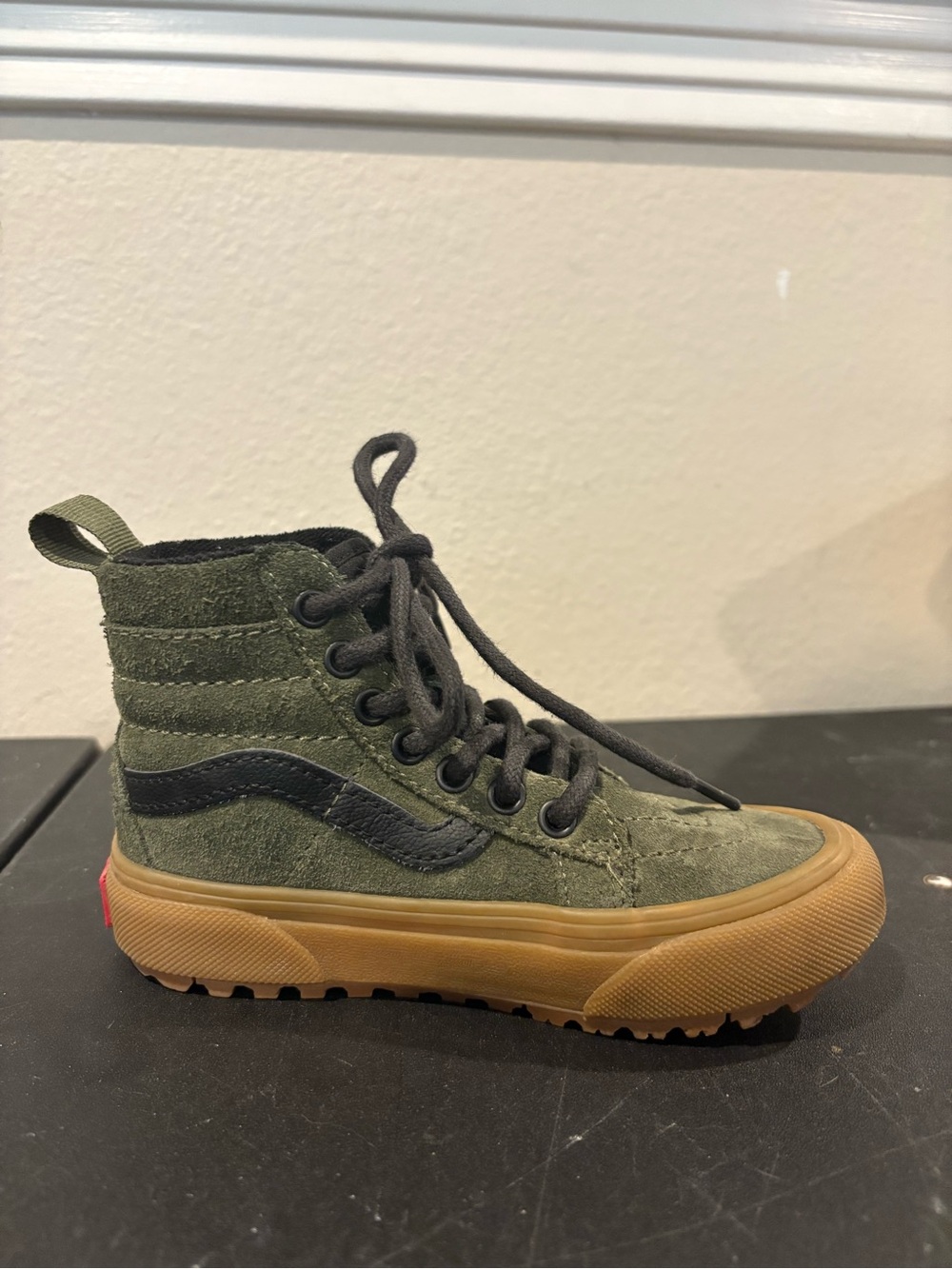 Vans MTE SK8‑Hi Water Resistant Little Kids High‑Top Shoe Green Sz 11.5 - Picture 5 of 9